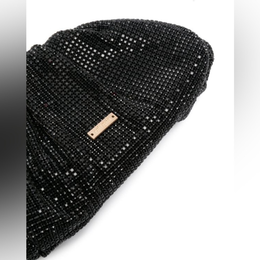 Cult Gaia Jaala crystal-embellished black clutch/crossbody Excellent Condition - Picture 3 of 5